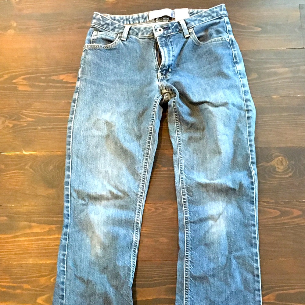 Bootcut stretch jeans inseam 30in